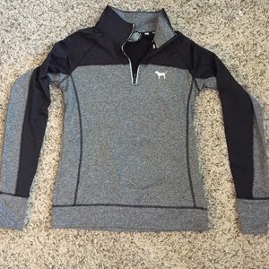 Victoria secret workout half quarter zip up
