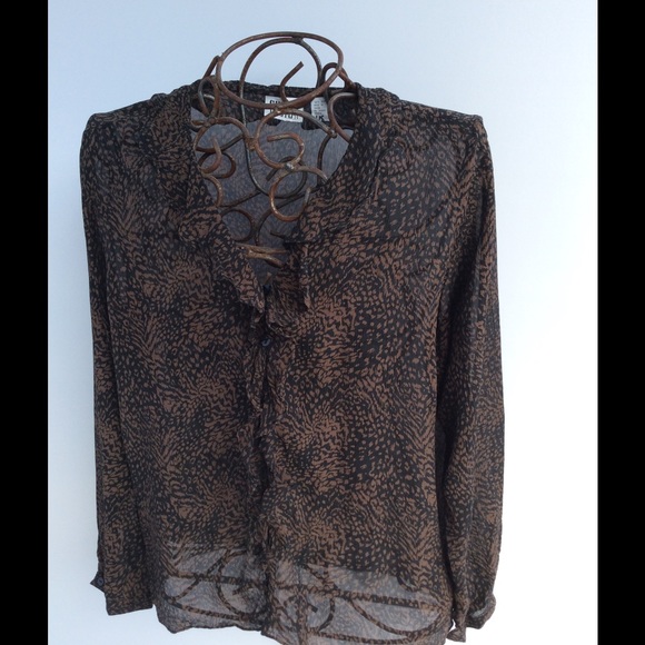 Chico's breezy silk blouse.