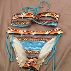 two piece swim suit