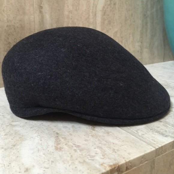 Wool Cabbie flat cap