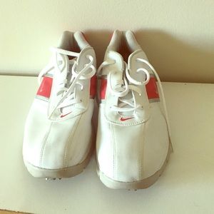 Never worn Nike golf cleats. Mint condition