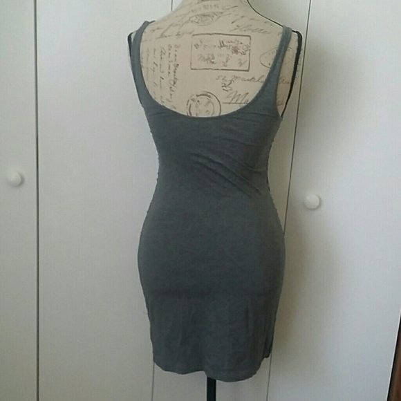 Grey sequin Mini Dress - Picture 3 of 3