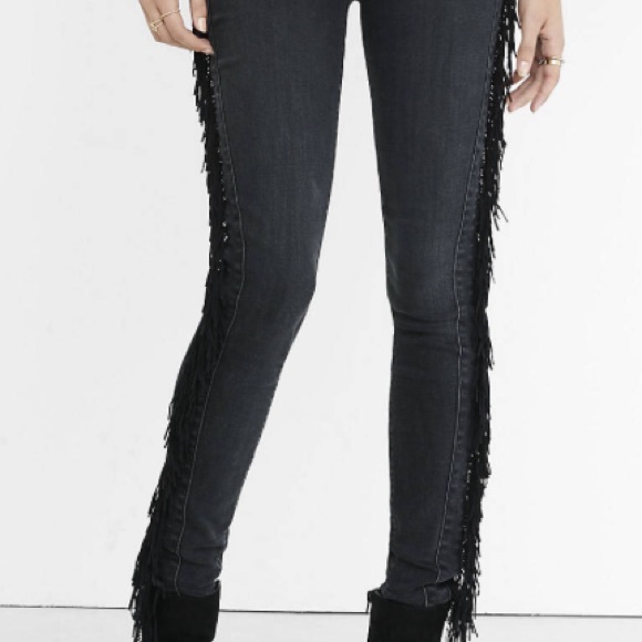 🎉REDUCED🎉💕Express Fringe Legging💕