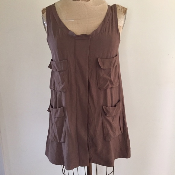 BCBG Cargo Pocket A line dress.
