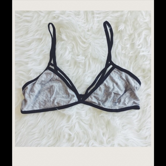 1 LEFT!! Strappy Heather Bralette - Picture 2 of 2