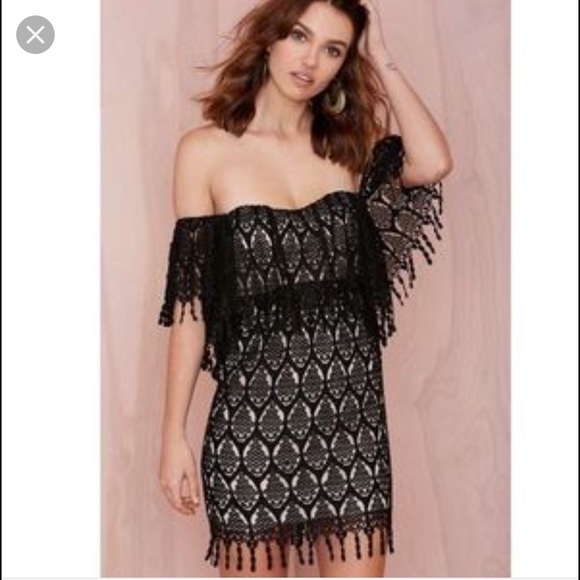 Stone Cold Fox black Iowa dress - Picture 3 of 4