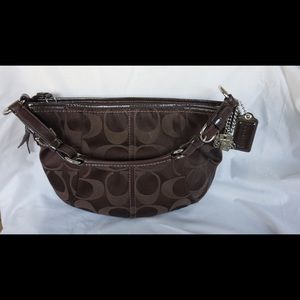 Brown Coach Hobo Bag