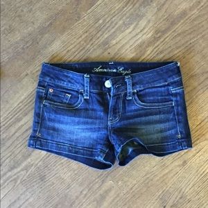 Jean shorts from American eagle