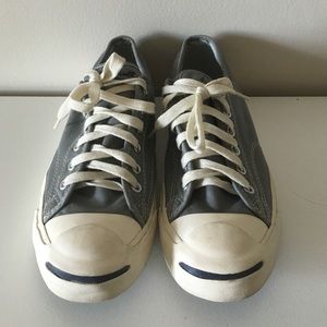 Jack Purcell converse in slate grey