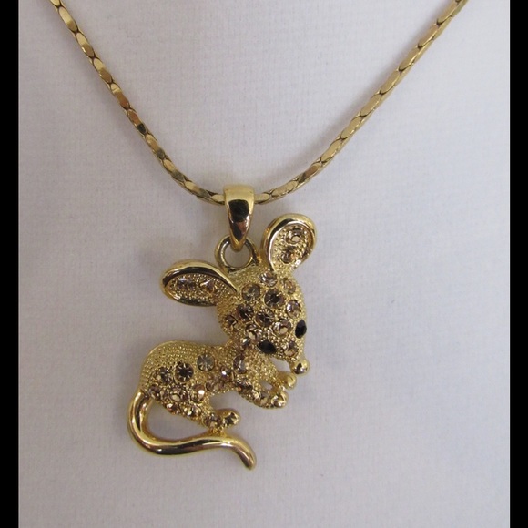 Adorable cat and mouse necklace bundle! - Picture 2 of 4