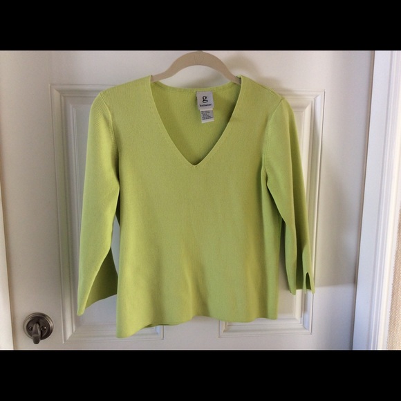 G Knitwear Limegreen Ladies Sweater