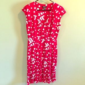 Flirty "Minnie Mouse" red polka dot dress