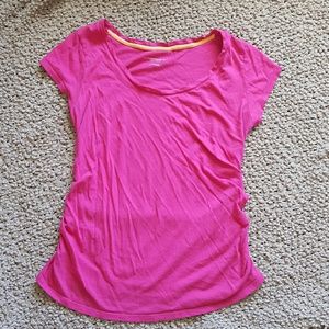 Firm. Fuschia maternity top