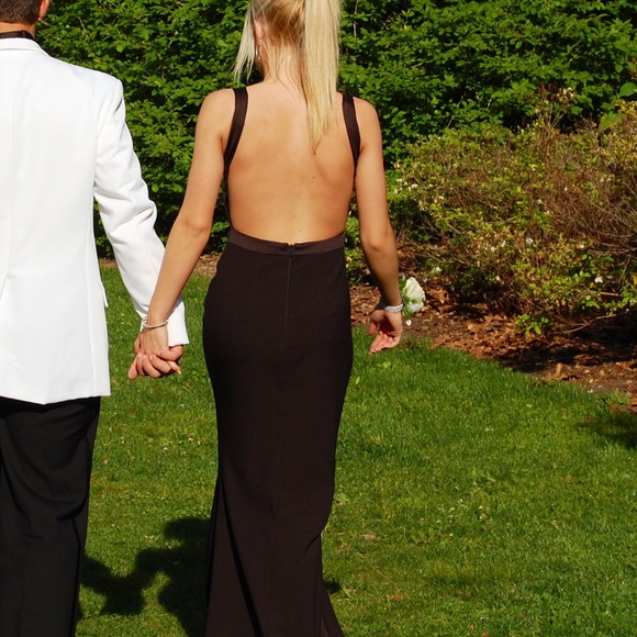 Black Prom Gown - Picture 2 of 4