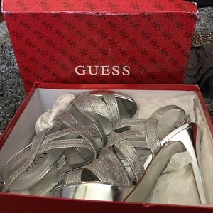 Glitter Guess Heels