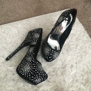 Studded High Heels