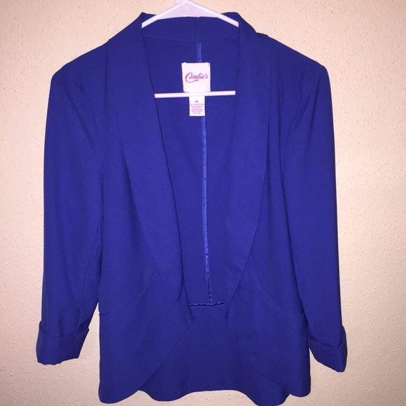 Royal blue blazer