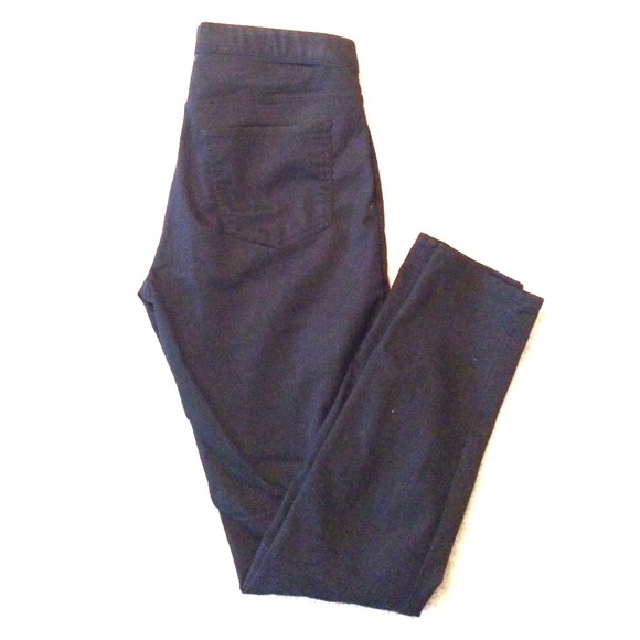 H&M black jeggings with elastic waist