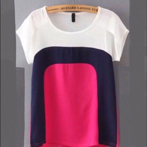 Tops - ❤️HOLD COLOR BLOCK TOP