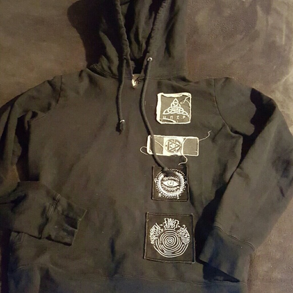 Unif Rune Patch Hoodie