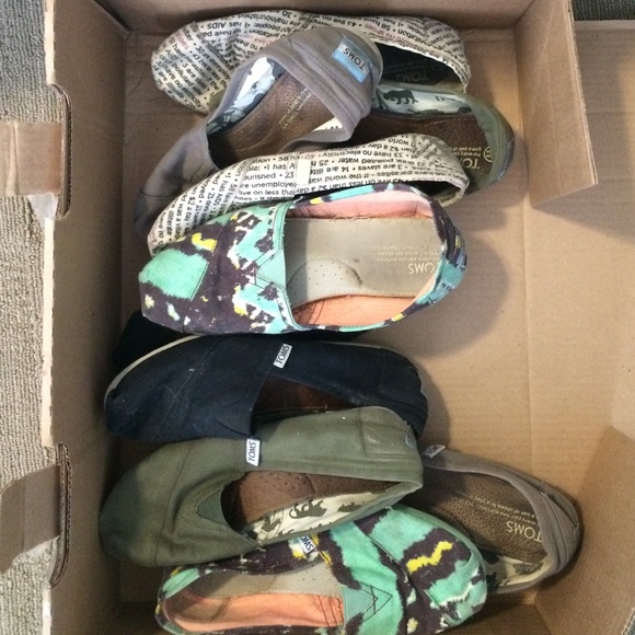 Box of TOMS Shoes!