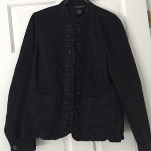 Black sparkle jacket