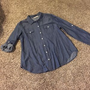 Cute chambray shirt size XL