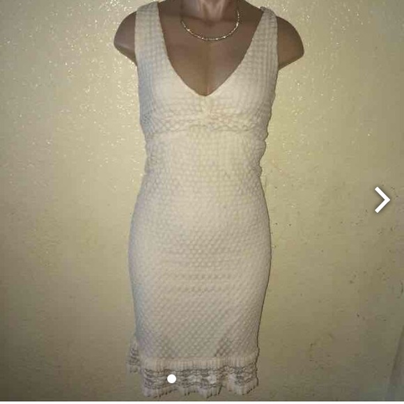 Medium Cream Ladies Dress