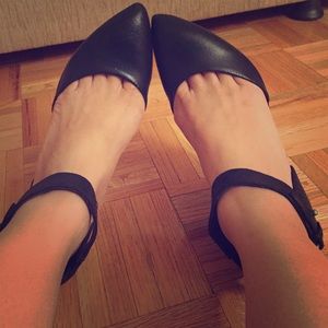 Nine West, Black Wedge Size 7