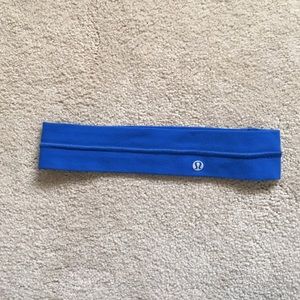 Royal blue lululemon headband