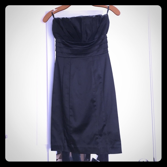 Black mini Bebe dress!