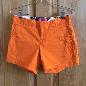 Trina Turk for BR orange shorts