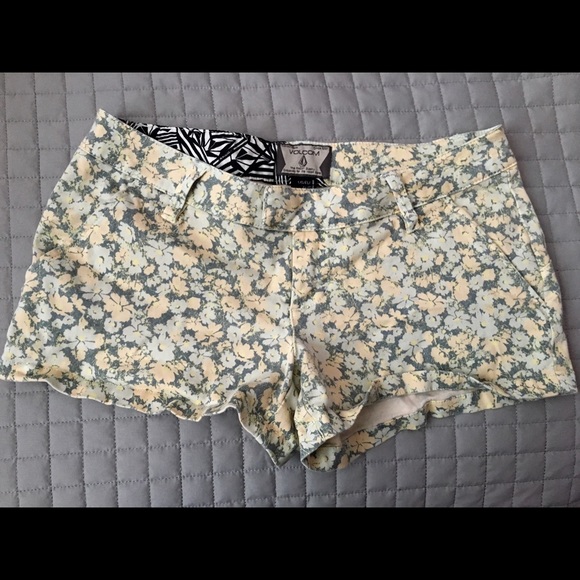 Floral Volcom Shorts