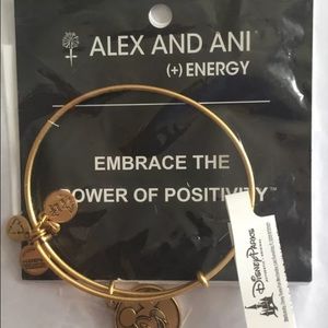 Alex and Ani Gold Mickey Mouse Bracelet