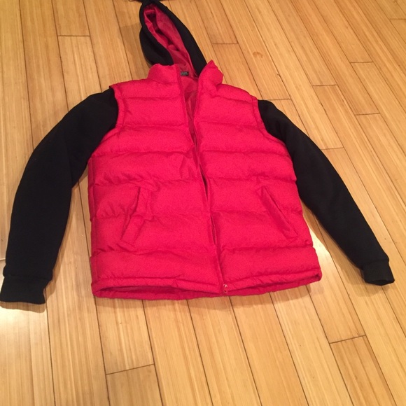 Black and red jacket