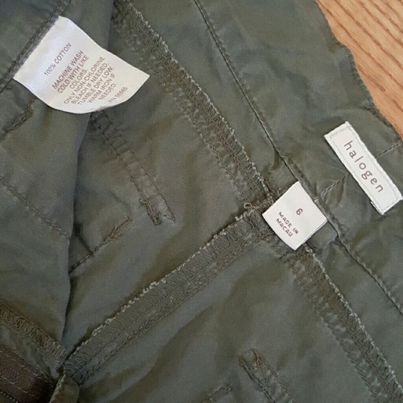 Army green shorts - Picture 2 of 2