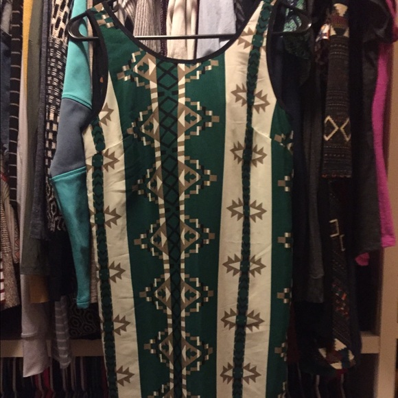 Tunic Aztec print