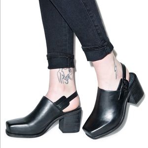 Intentionally Blank Slingback Heels- Never Worn