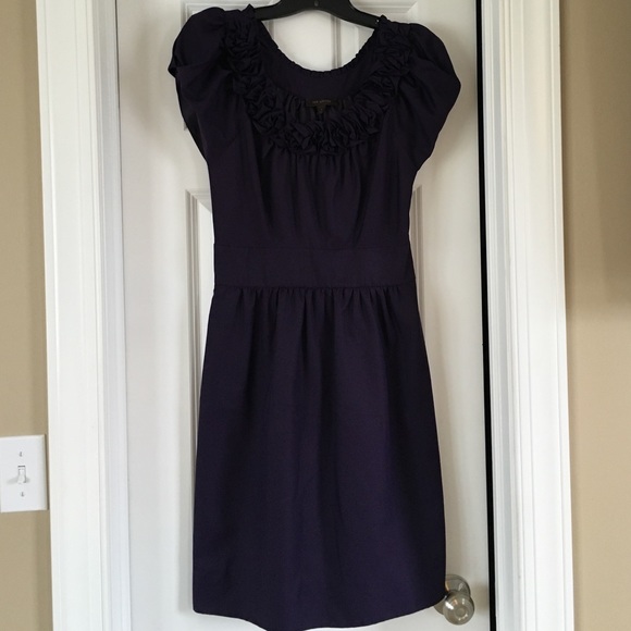 Plum cocktail dress from The Limited