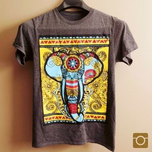 Hipster Elephant T-shirt