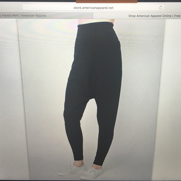 American Apparel Harem Pants XS