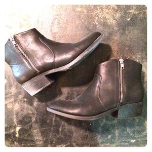 Forever 21 Black Ankle Booties