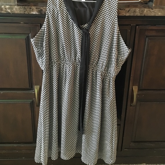 Checkered xxl Retro Chic dress