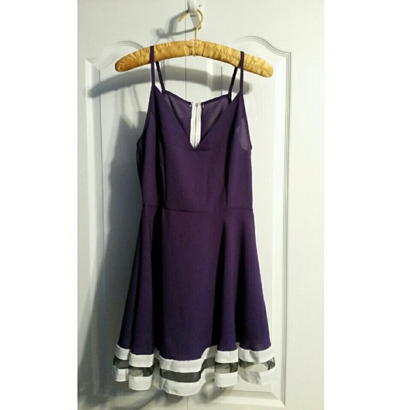 Purple dress