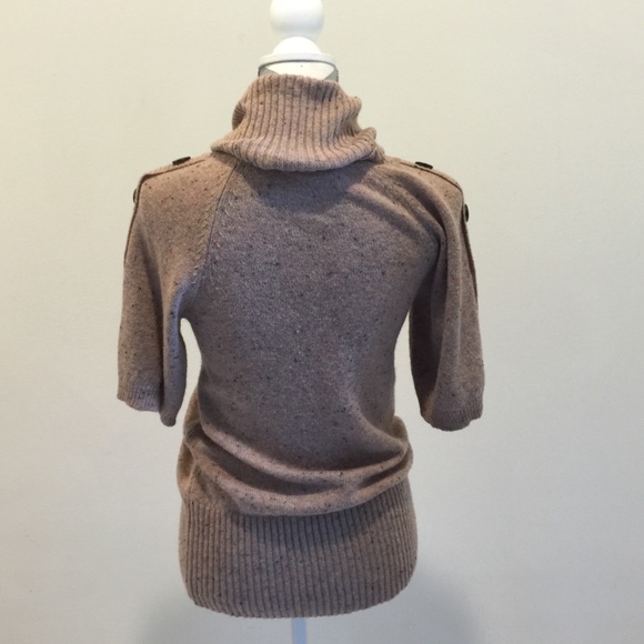 🌰🍁Cowl Neck Short Sleeve Sweater🍁🌰 - Picture 4 of 4