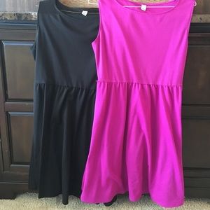 Old Navy Purple and Black Dress lot