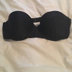 Old navy strapless black bathing suit!