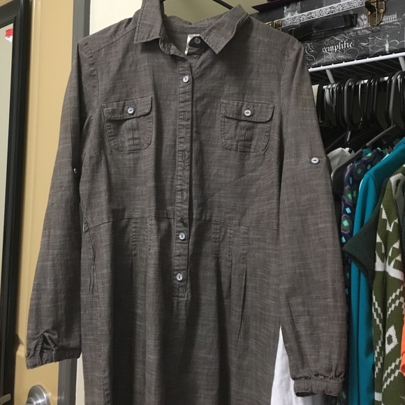 Everyday button down dress