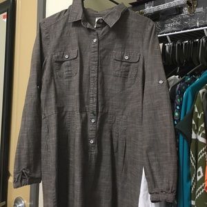 Everyday button down dress