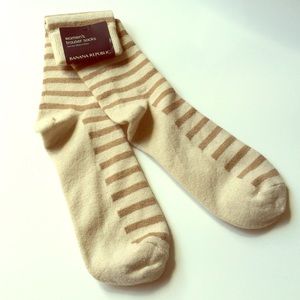Brand new Banana Republic women's trouser socks